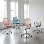 Darbo kėdė EMMY beige - Image 12