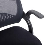 Vaikiška stalo kėdė EMMY su kojų atrama, pilka - Image 6