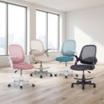 Vaikiška stalo kėdė EMMY su kojų atrama, pilka - Image 11