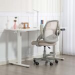 Vaikiška stalo kėdė EMMY su kojų atrama, smėlio spalvos - Image 8