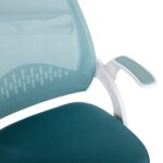 Vaikiška stalo kėdė EMMY su kojų atramėle, turkio spalvos - Image 6