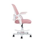 Vaikiška stalo kėdė EMMY su kojų atrama, rožinė - Image 3