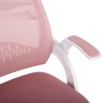 Vaikiška stalo kėdė EMMY su kojų atrama, rožinė - Image 6